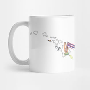 Hawaii Mermaid Mug